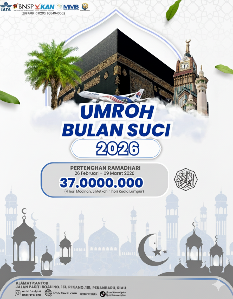 Umroh Pertengahan Ramadhan 2026