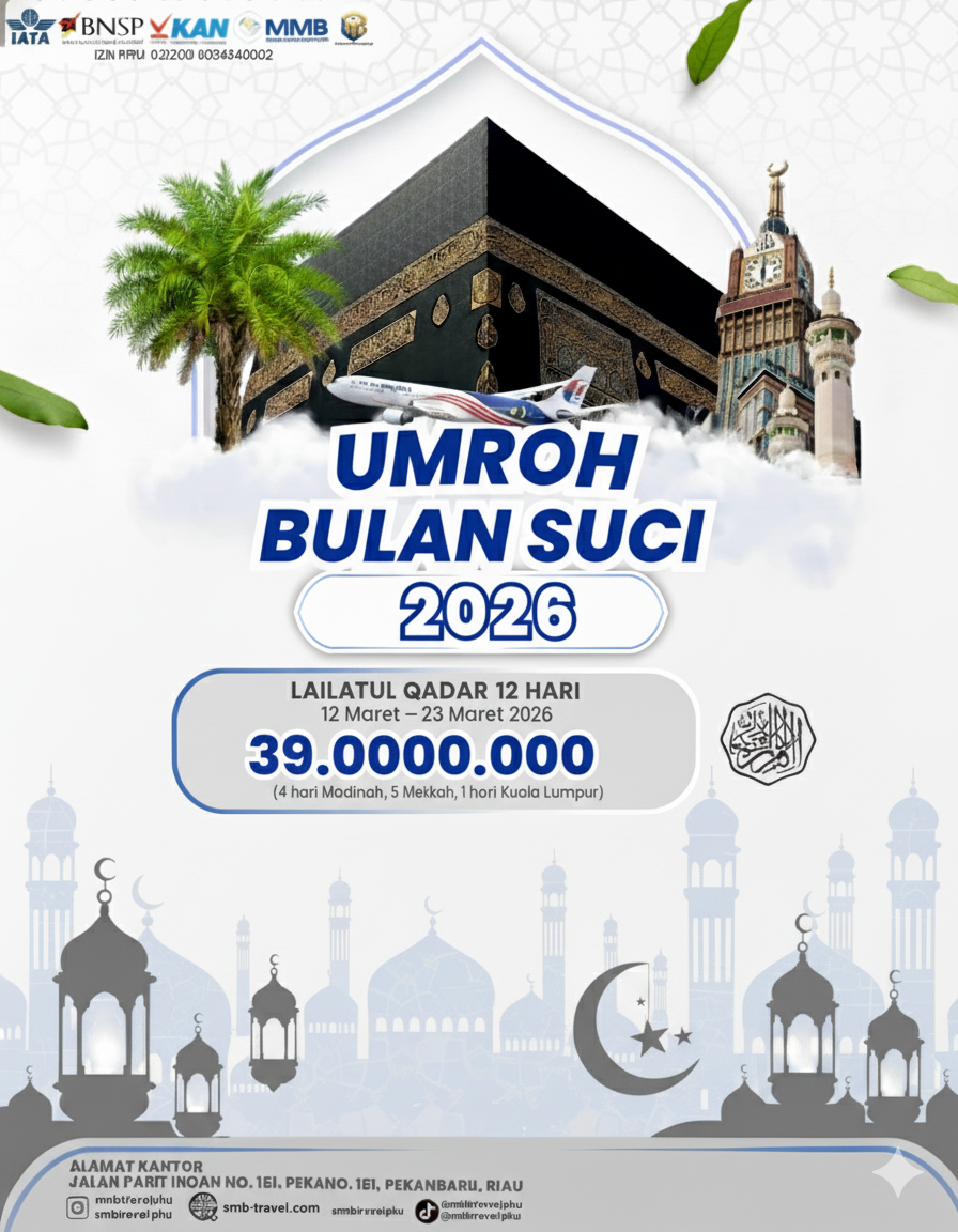 Umroh Full Ramadhan 2026 (Tanpa Makan)